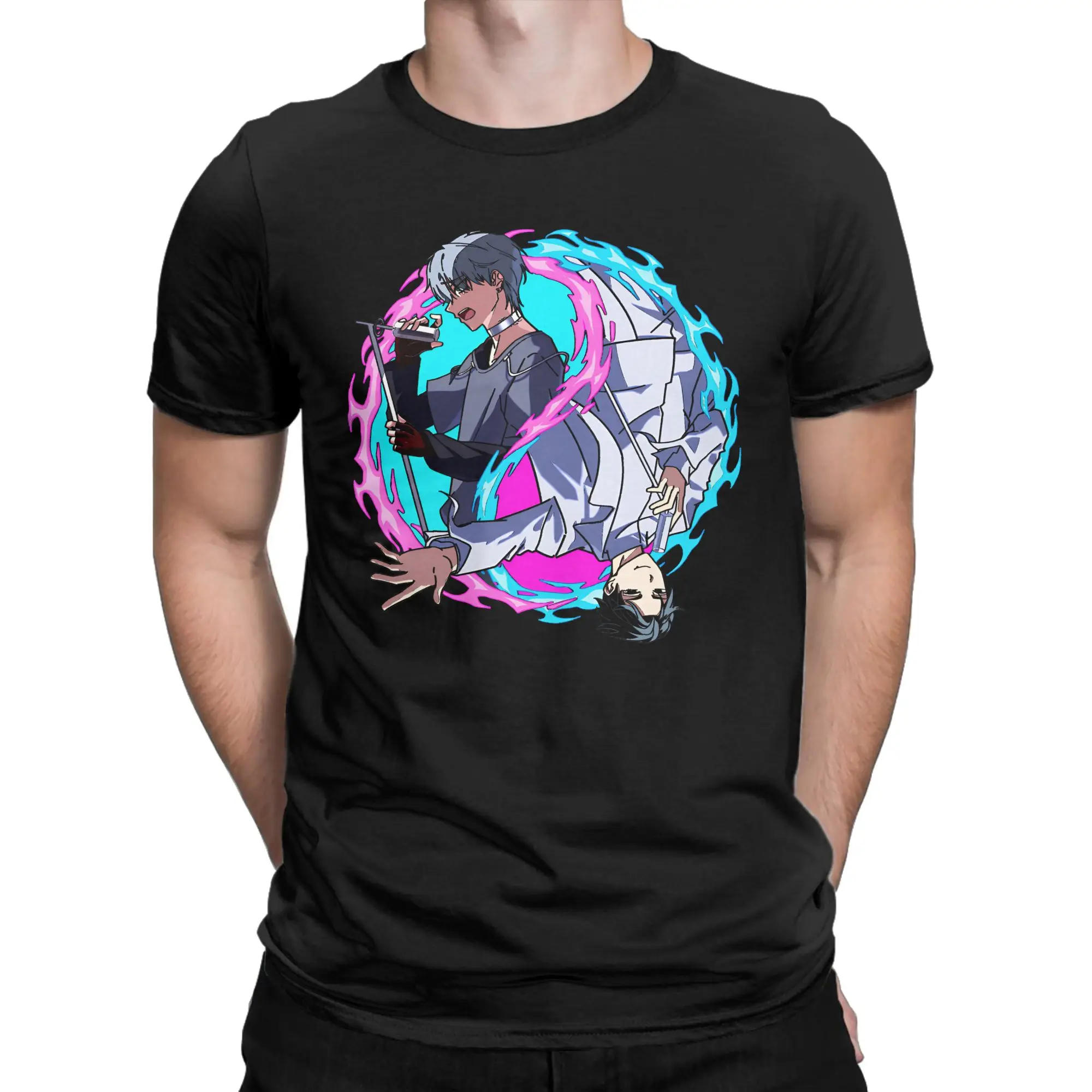 Alien Stage Till x Ivan 2  T-Shirt Men Women  Fashion Pure Cotton Tee Shirt Round Neck Short Sleeve T Shirts Party Clothing