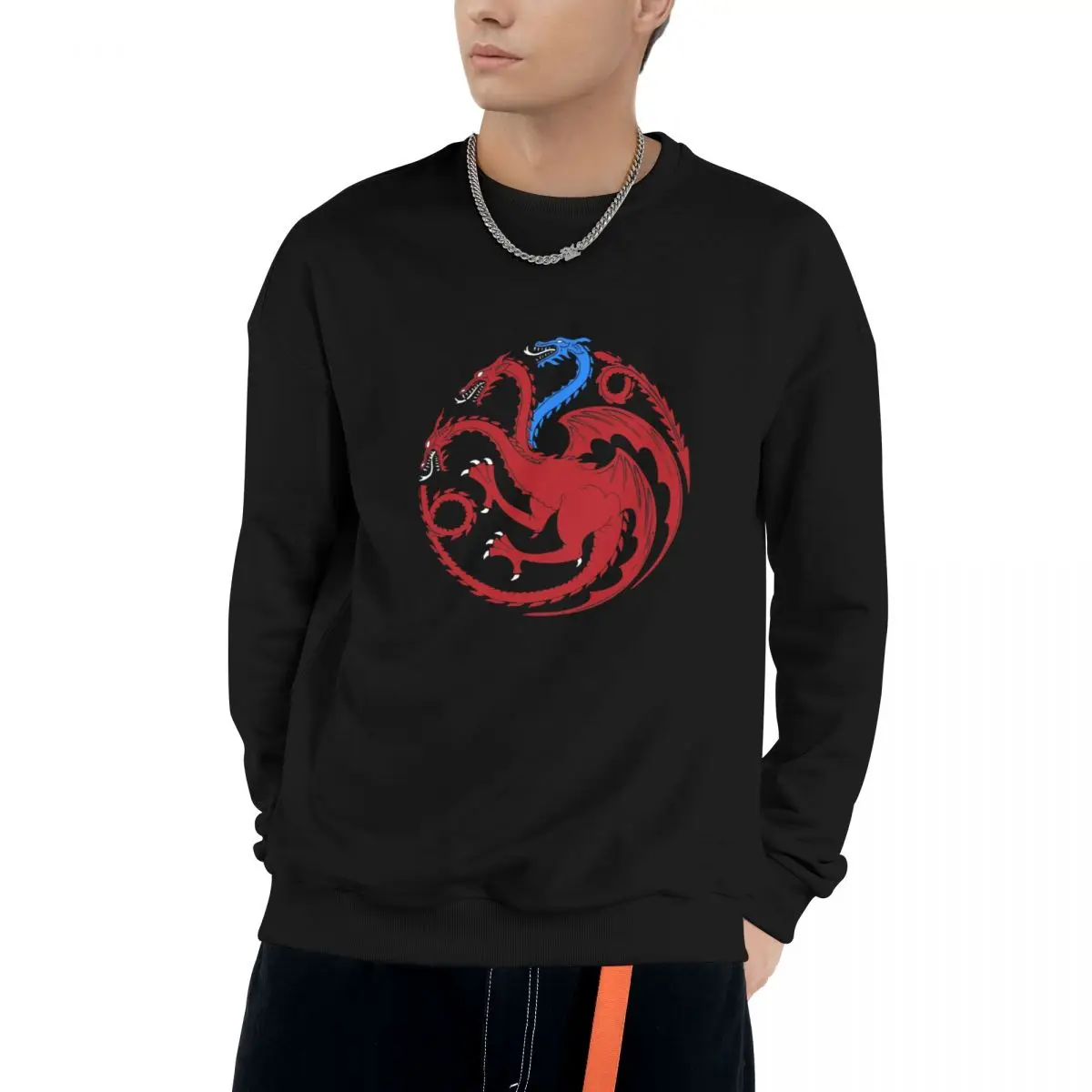 New Design House Targaryen Casual Sweatshirts Men Women Cotton Basic Hoodies Pullover Hiphop