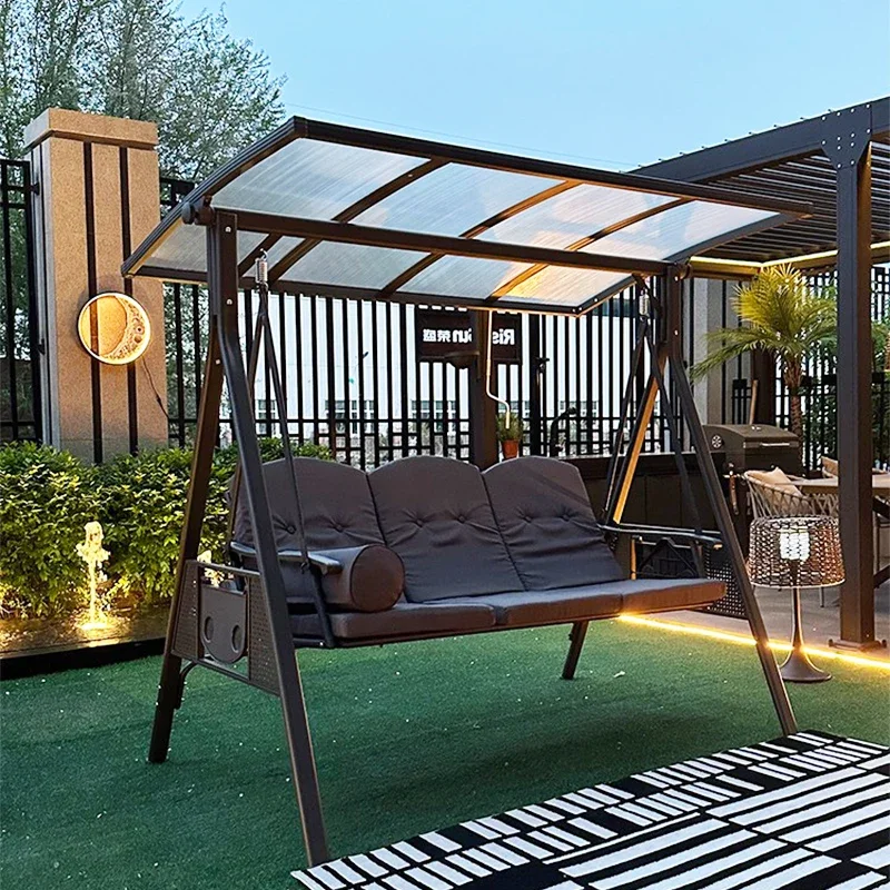

Small courtyard swing outdoor villa balcony hanging chair adult Internet celebrity rocking chair garden