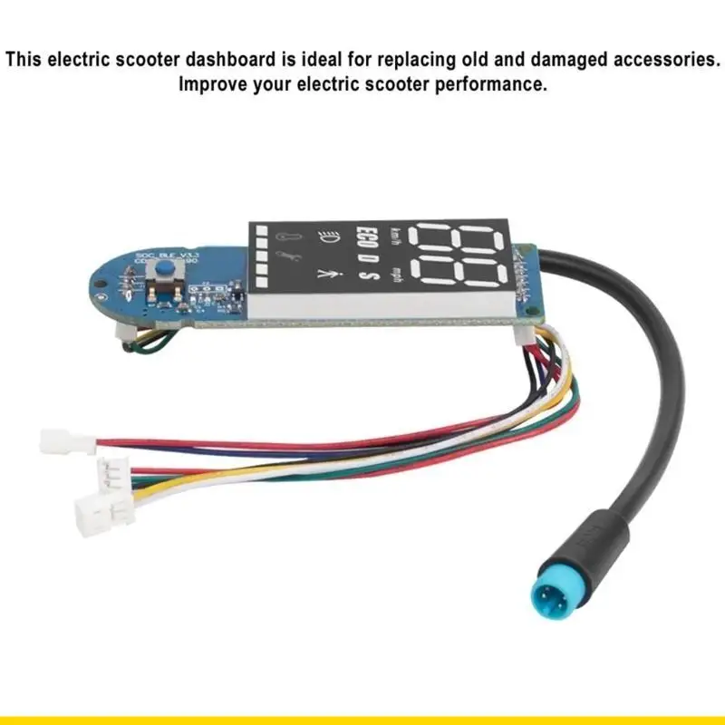 

SZCH Large Screen Intelligent Fault Detection Electric Scooter Dashboard Meter for F20 F25 F30 F40 Offering Clear Visibility
