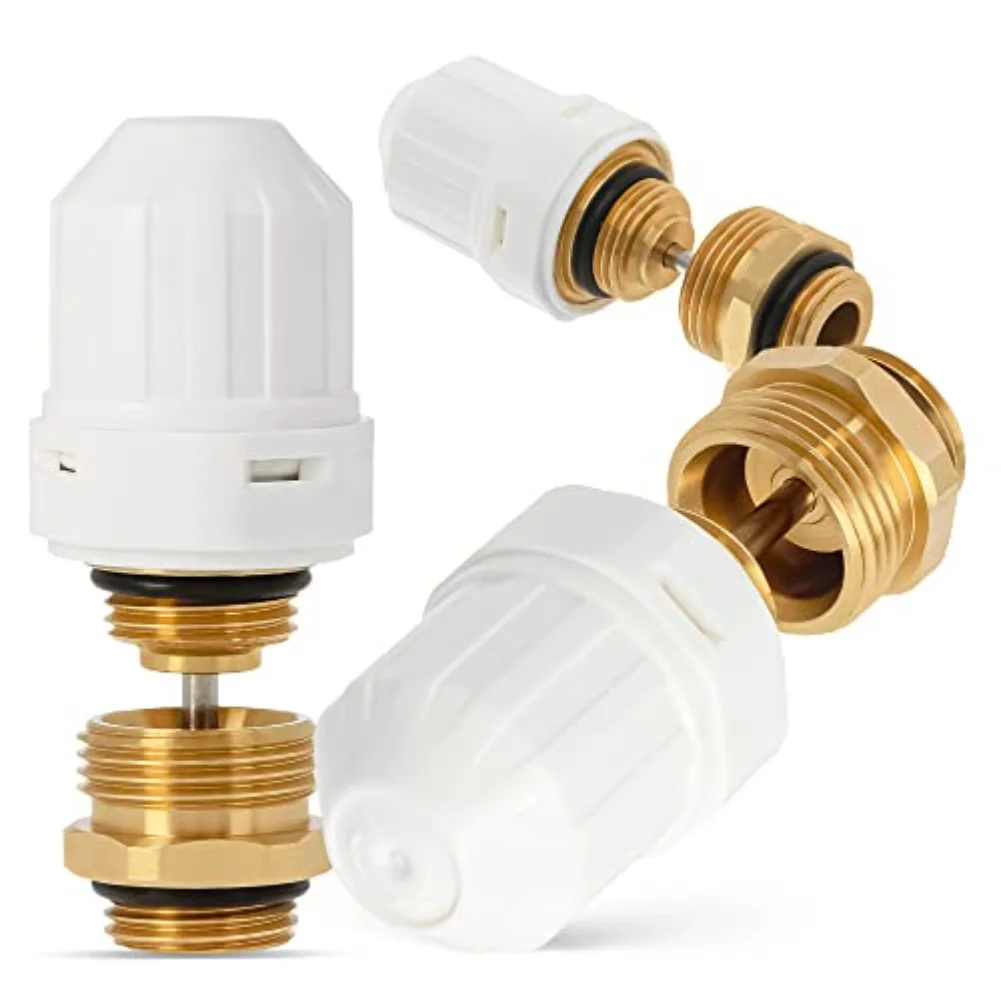 Manifold Needle Valve Core M30x1.5 For Temperature Regulation In Floor Heating Systems With Spring Return Function