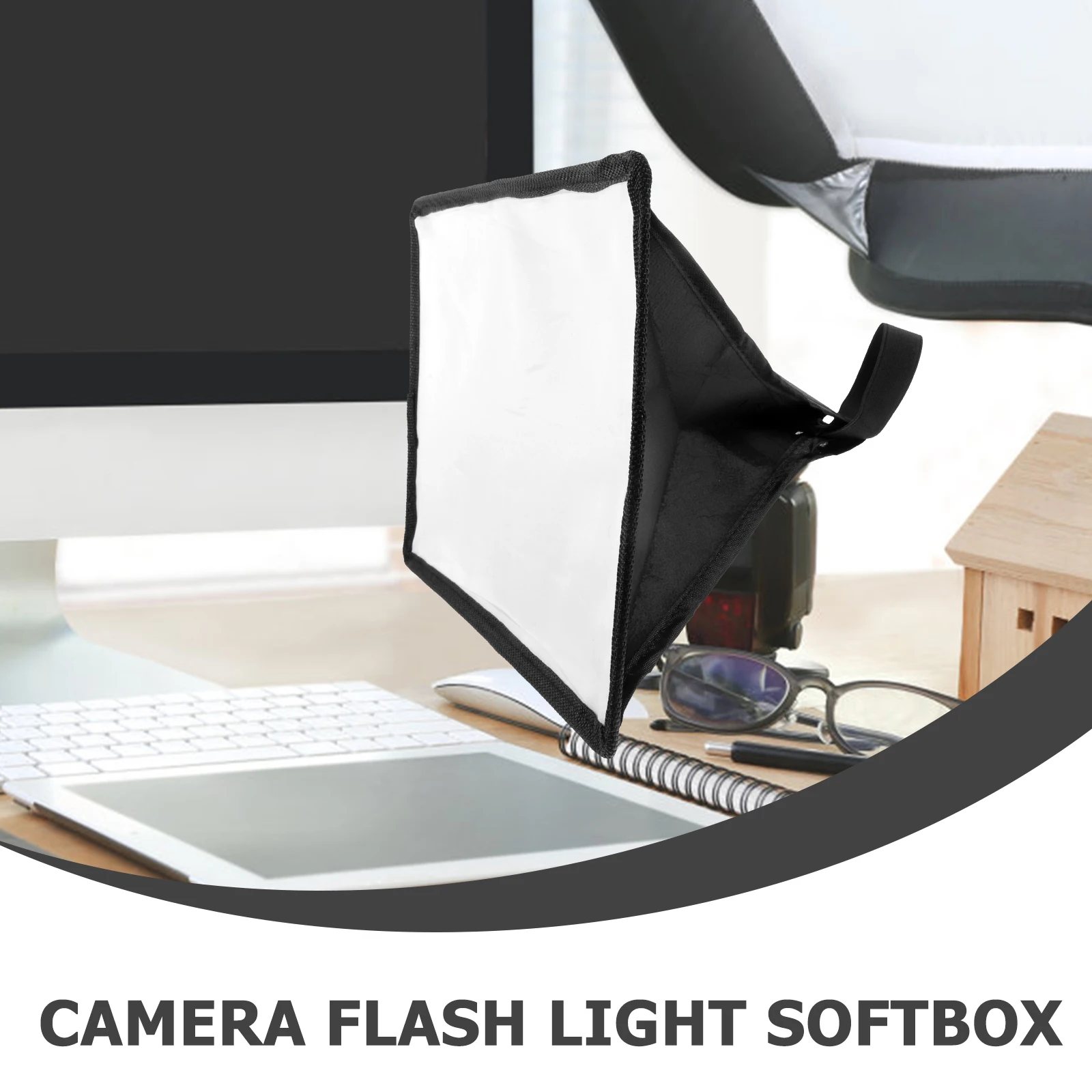 

15x17cm Camera Flash Softbox Diffuser Portable Universal Flash Lamp Softbox for Camera Top Flash Light Lighting for Photography