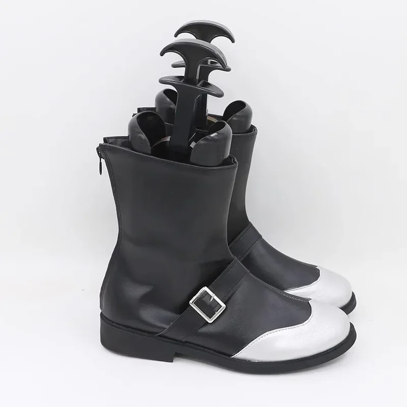 أنيمي ياكوزا جورو ماجيما تأثيري أحذية حذاء أسود هالوين كرنفال حفلة لعب الأدوار زي الدعائم النساء الرجال