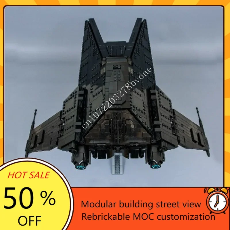 2152CS 引き裂き輸送鎌宇宙戦争軍事 MOC 宇宙船バトルカスタムパズル DIY 教育組立モデル子供のギフト