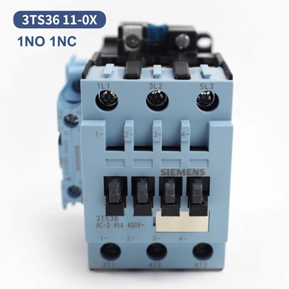 Original Auxiliary Contact AC24V 36V 48V 110V 220V 380V Modular Din Rail Contactor 3TS33 3TS34 3TS35 3TS36 00-0X 11-0X 1NC 1NO
