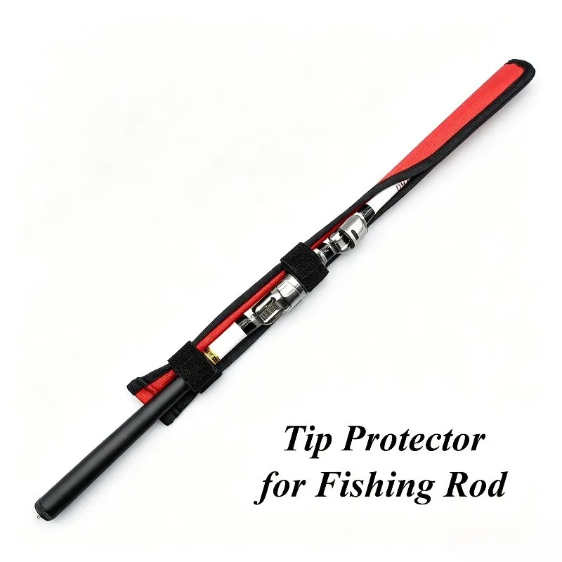 1PC Fishing Rod Tip Protector Thickened Wear-Resistant Rod Tip Cover for Carbon Fiberglass Rods Anti-Scratch Case Fishing Gear