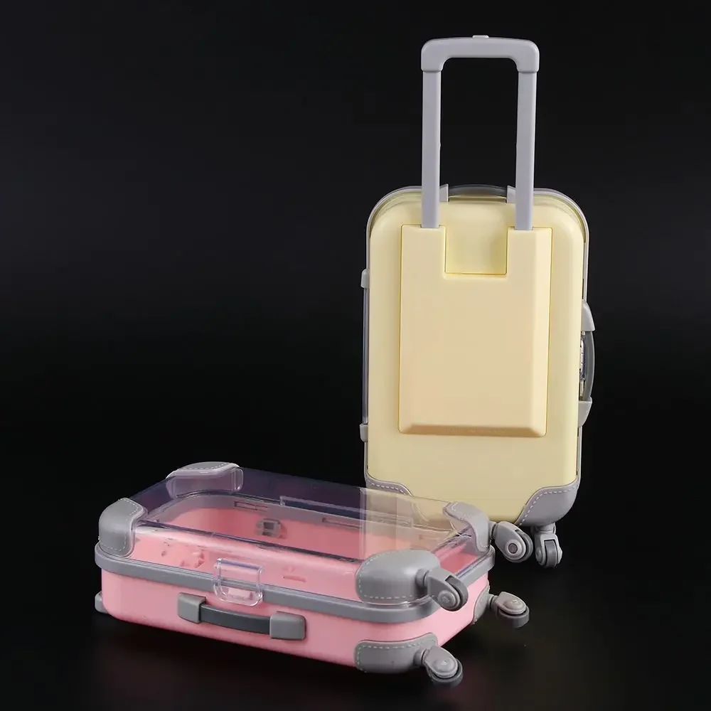 GUEB-01 Mini Trolley Suitcase for Clothes Storage Cute Small Plastic  Box