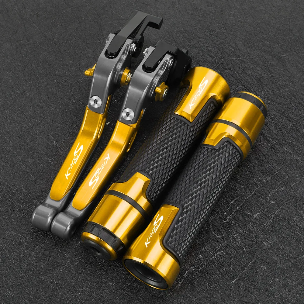 

Motorcycle Brake Clutch Levers 7/8''22mm Handlebar Grip Accessories FOR BMW K1200S 2004 2005 2006 2007 2008