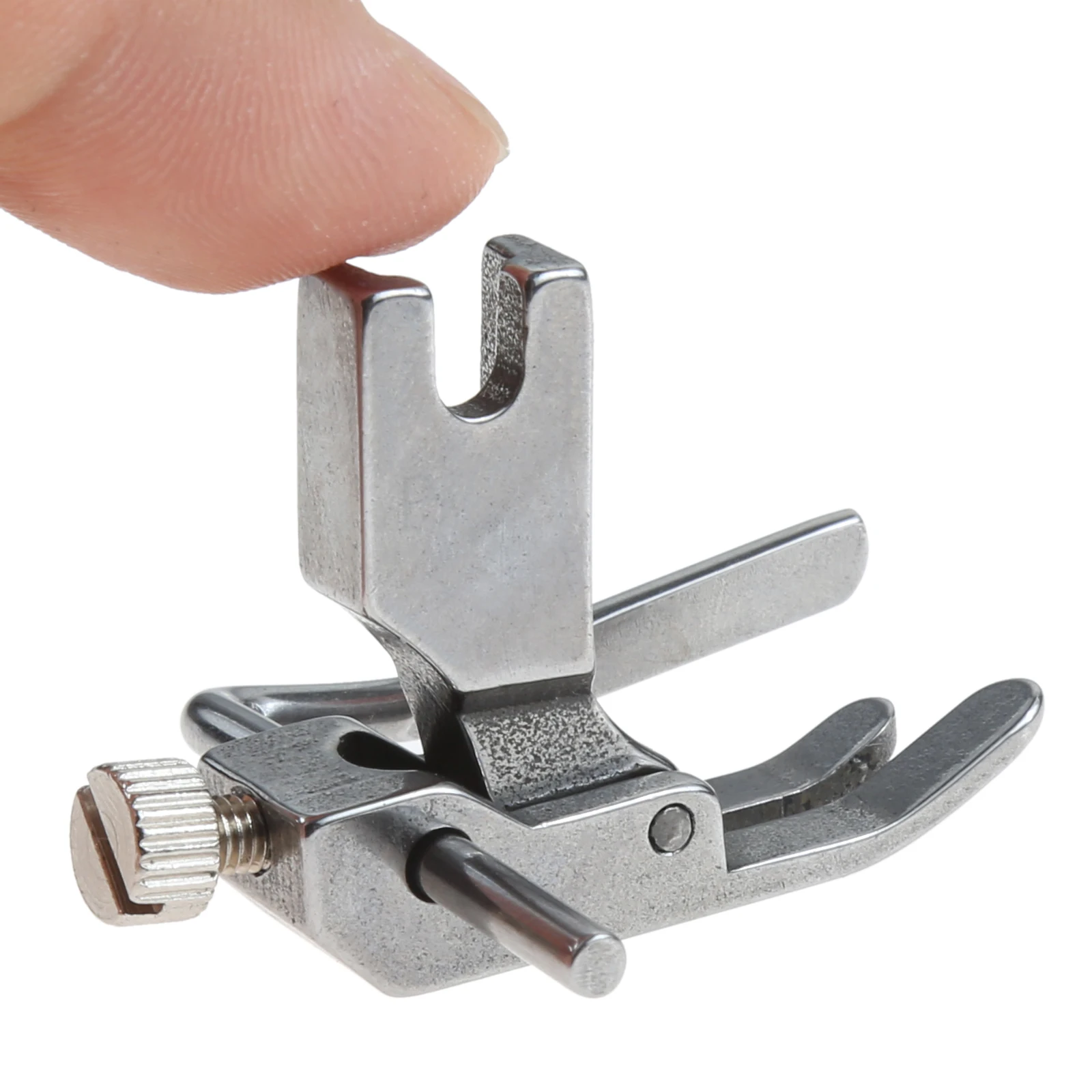 P803 Hinged Right Guide Quilter Presser Foot 6mm-25mm Adjustable for Industrial Single Needle Lockstitch Sewing Machine Parts