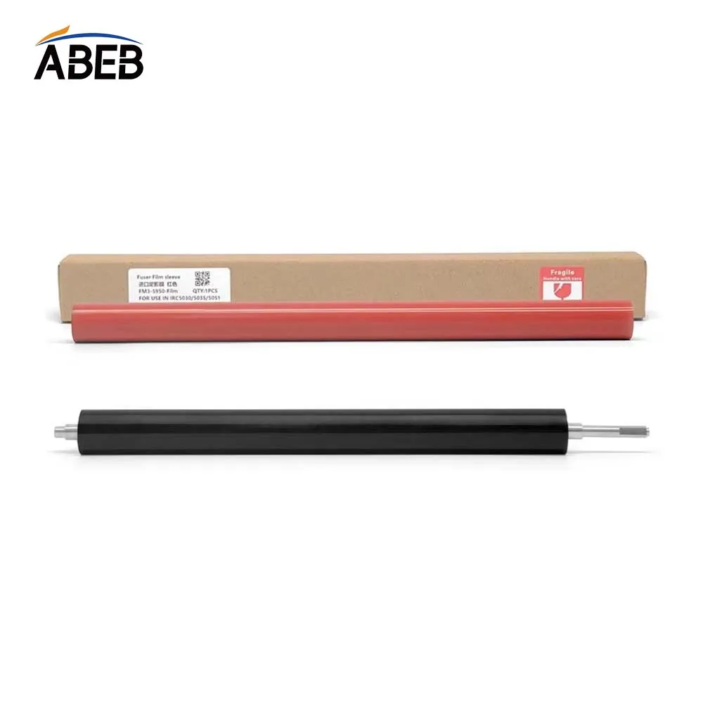 1Set C3350 Fuser Film+Fuser Lower Roller For Canon IR C3020 C3320 C3125 C3350 3C330 C3520  High Quality