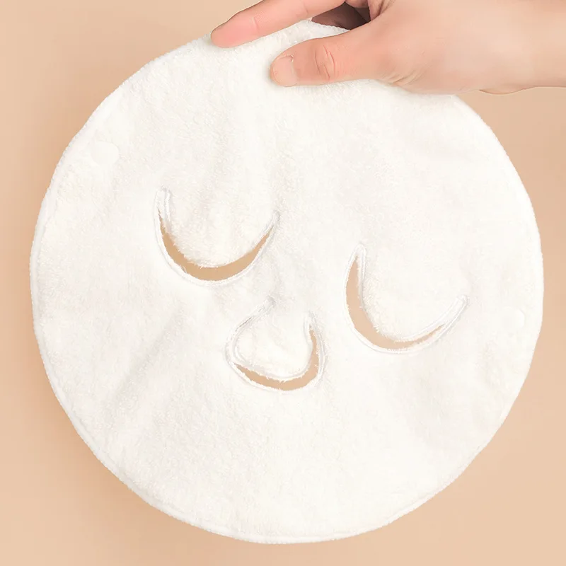 Skin Care Mask Cotton Hot Compress Towel Wet Compress Steamed Face Towel Opens Skin Pore Clean Compress Beauty Facial Care Tools