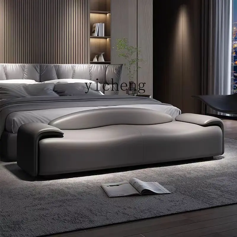 

LSL Italian Minimalist Light Luxury Modern Home Bedroom Storage Stool High-end Sofa Stool