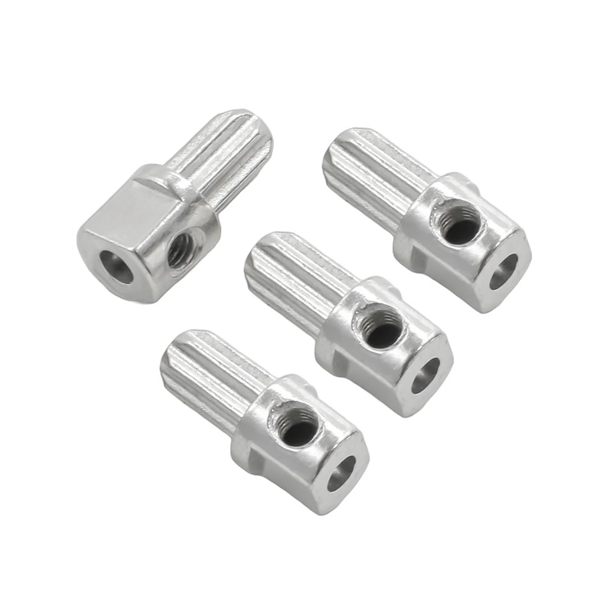 Juego de piezas mejoradas de aleación de aluminio, cabezal de eje trasero para Slash 4WD/Rustler4WD/X0-1, piezas de actualización de coche RC, 1 Juego