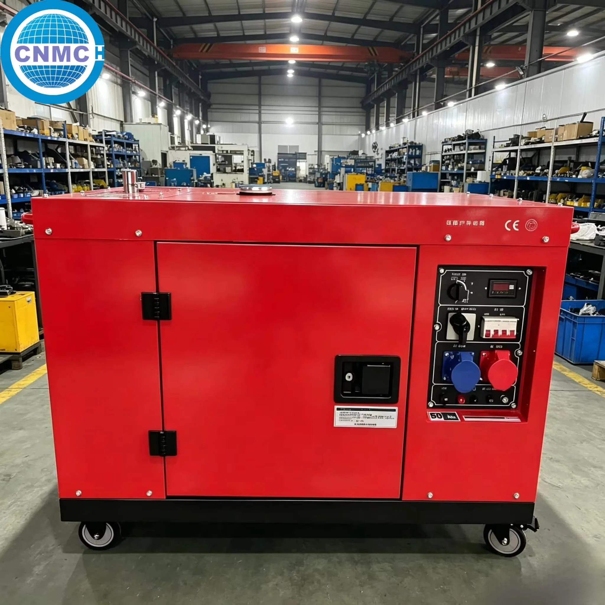 

CNMC 5KW 8KW 9KW 10KW electricity generator Set 110V 220V 380V silent diesel generators for electricity 4-stroke CE Certified