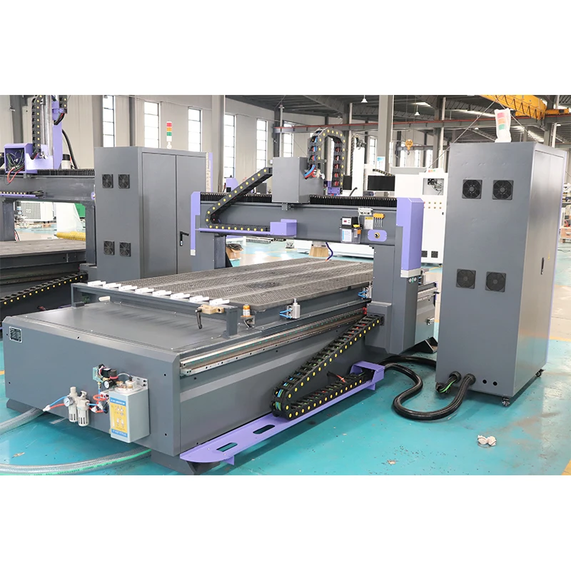 

Auto Tools Magazine 3D 1325 CNC Router Drilling Carving Machine Carousel Type ATC Router with High Accuracy for Wood