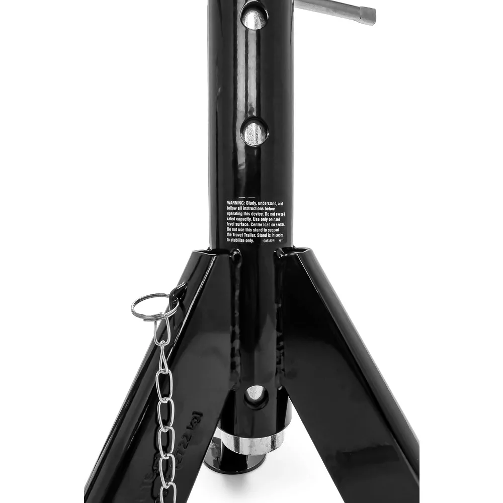 Telescopic RV Jack Set - Extends from 16 to 30 Inches, Supports 6,000 lbs