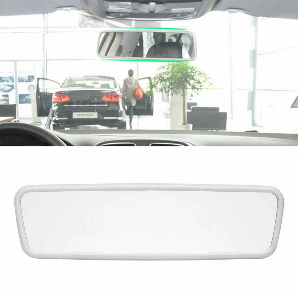 Gray Interior Rear View Mirror for Bora Campmob Golf Mk4 Skoda Fabia Seat Cordoba Ibiza 3B0857511C 3B0857511G