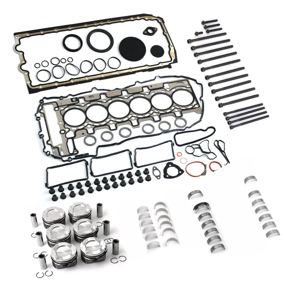 

N55B30 Engine Overhaul Rebuilding Kit for BMW 535i X5 X6 F30 F32 F25 F10 F15 E71 3.0 L6 11258619196 11247628034 11127599212