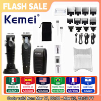 Kemei KM-2296 KM-2299 KM-1102 Professional Men's Barber Set Men's Electric Razor Electric Barber