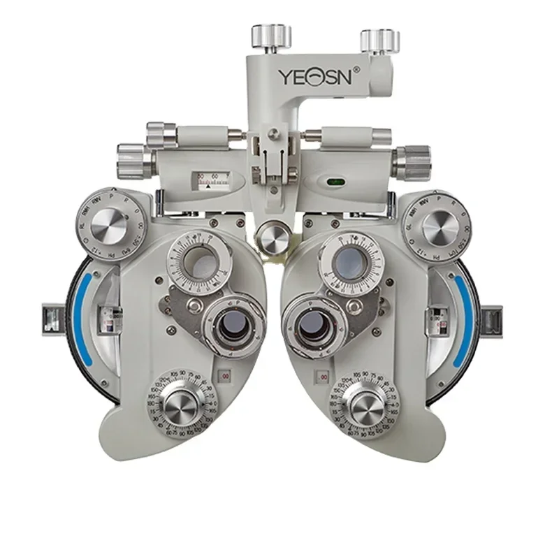 جهاز اختبار رؤية Phoropter اليدوي المحمول، معتمد من CE ISO، لقياس البصر