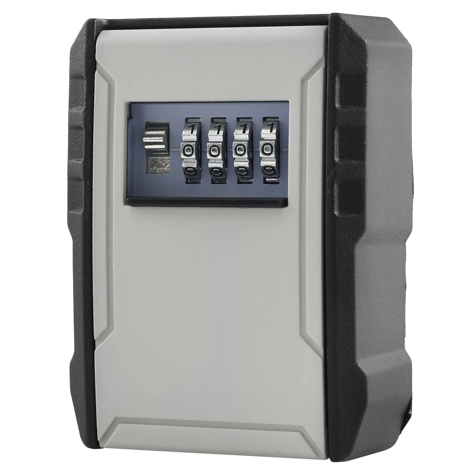 Key Safe Box Wall Mounted Key Lock Safe Box 4 Digit Combination Key Box Resettable Code Key Security Box Key Safe Storage Box
