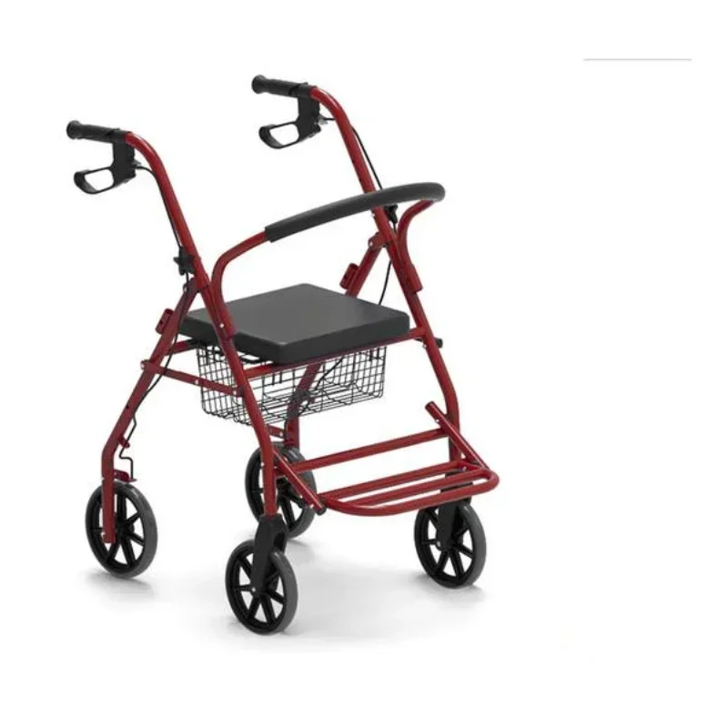 Hot Selling High Quality Elderly Walker Walking Aid Walking Stroller Elderly Walking Armrest Frame Crutches Walker