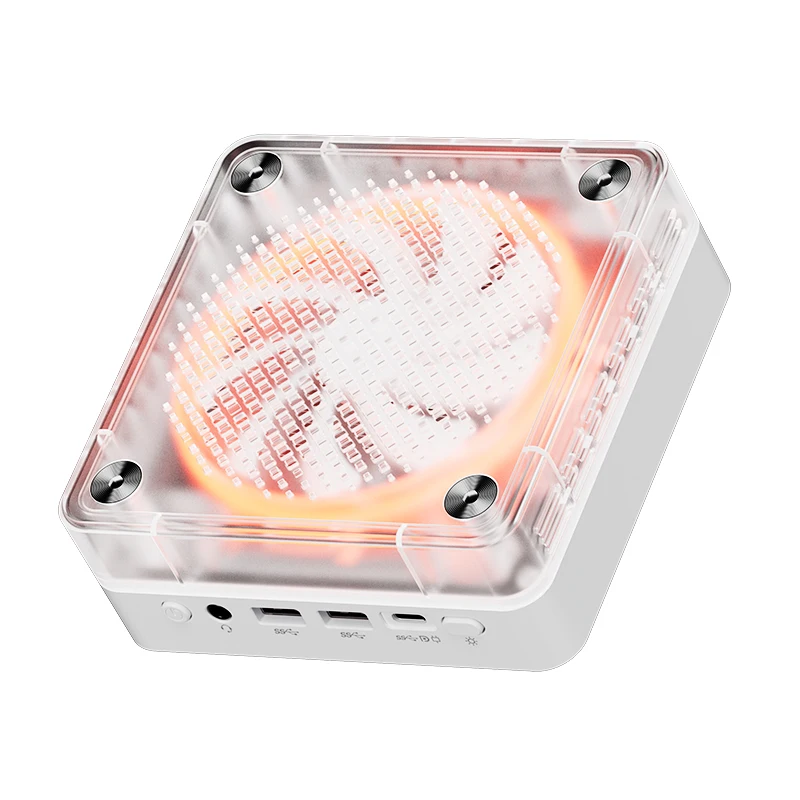 AMD Gamer Mini PC Ryzen 9 7940HS R7 7840HS ES Oculink 2*2.5G LAN 2*PCIe 2*DDR5 USB4.0 Windows11 Colorful Desktop Computer WiFi6