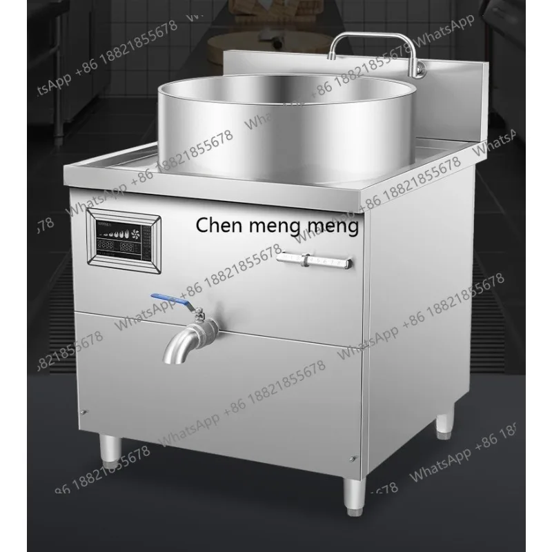 

Commercial induction cooker, stainless steel, pot canteen restaurant regular reservation, soup stove