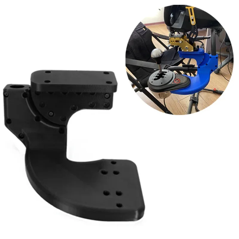 L/R Bracket Handbrake Stand for Playseat Challenger Seat Th8a/G27/G29 Shifter Gear Lever for Thrustmaster Universal Bracket 