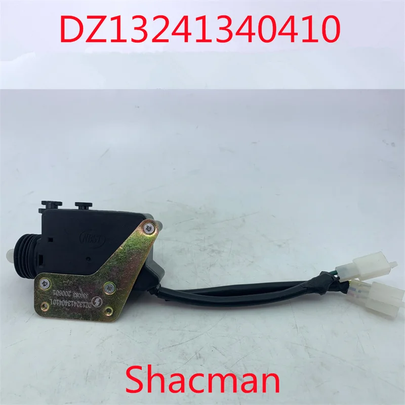 DZ13241340410 Dump Truck Traction Trailer Door Locker Motor for shacman Shaanxi Delong M3000 truck parts car accessories