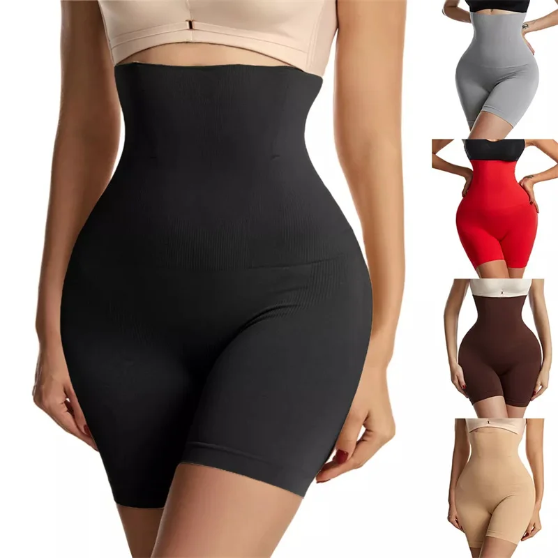 

Women's Shaping Shorts High Waist Hip Tummy Pants Ladies Postpartum Body Shaper Trainer Shapewear Belly Underwear Safety Pants