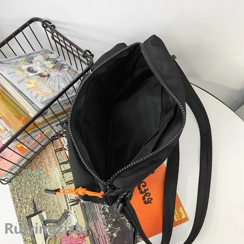 Bolsos de mensajero tácticos de nailon Unisex, chaleco informal de estilo Hip Hop, bolso de hombro con función táctica para teléfono