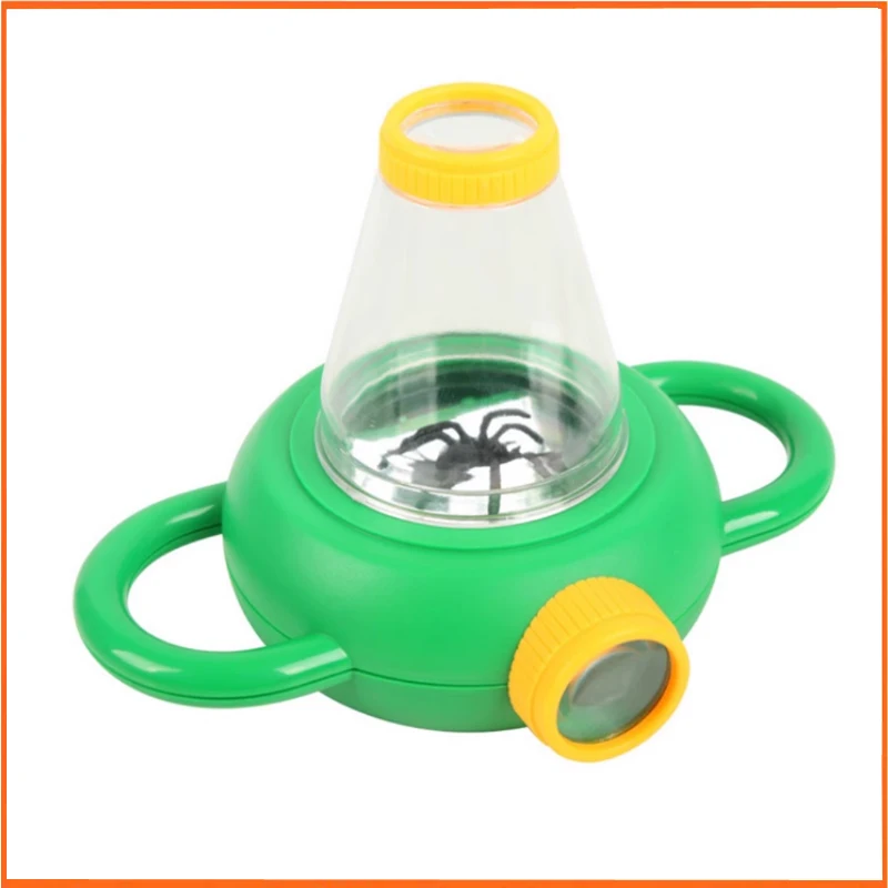 

Birthday Gift for Children Student's Dual-way Two Way Bug Insect Observation Viewer Kid's Toy Magnifier Magnifying Glass Loupe