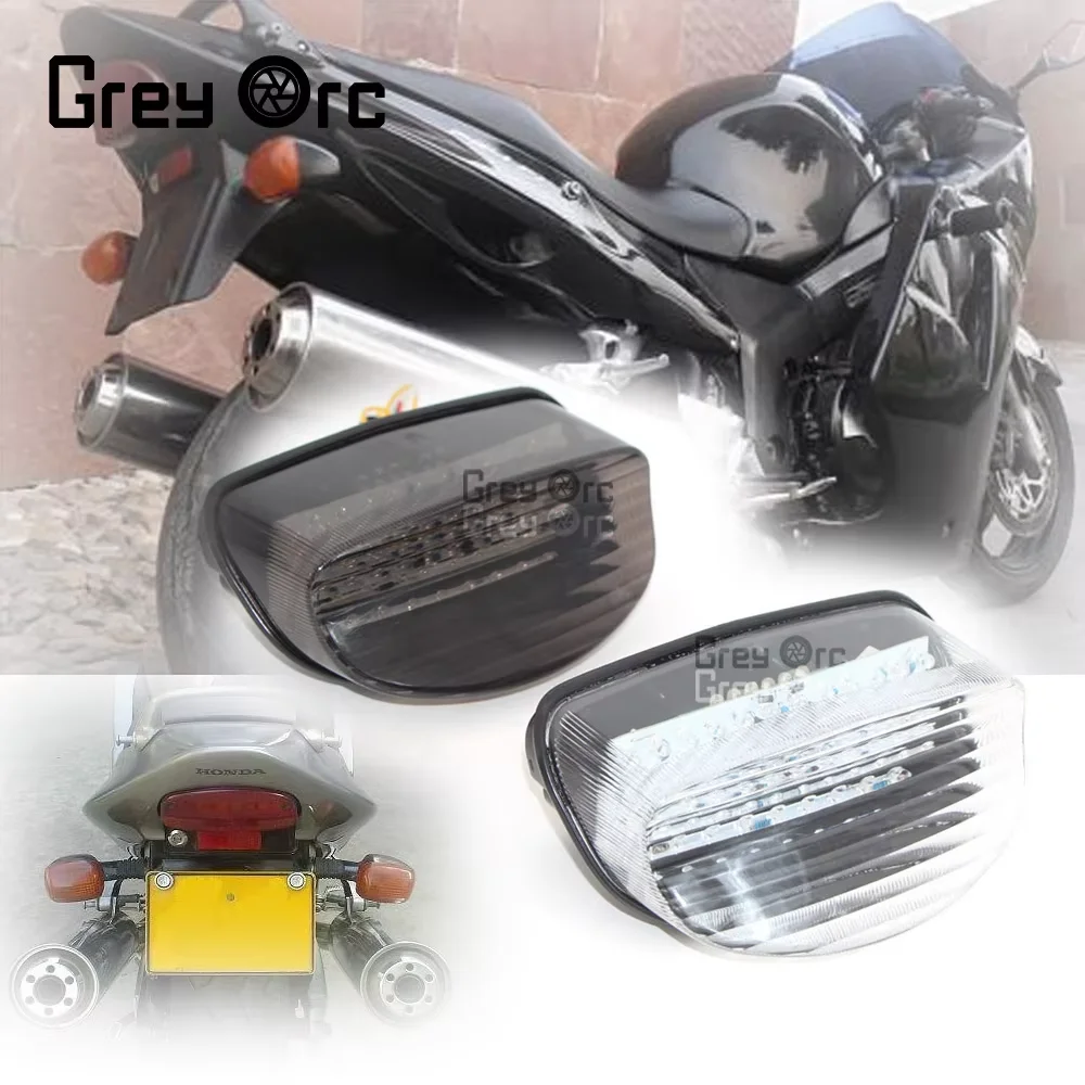 

For HONDA CBR1100XX HORNET 250 1997 1998 HORNET 600 1998-2003 Motorcycle LED Rear Turn Signal Tail Stop Integrated Light Lamps