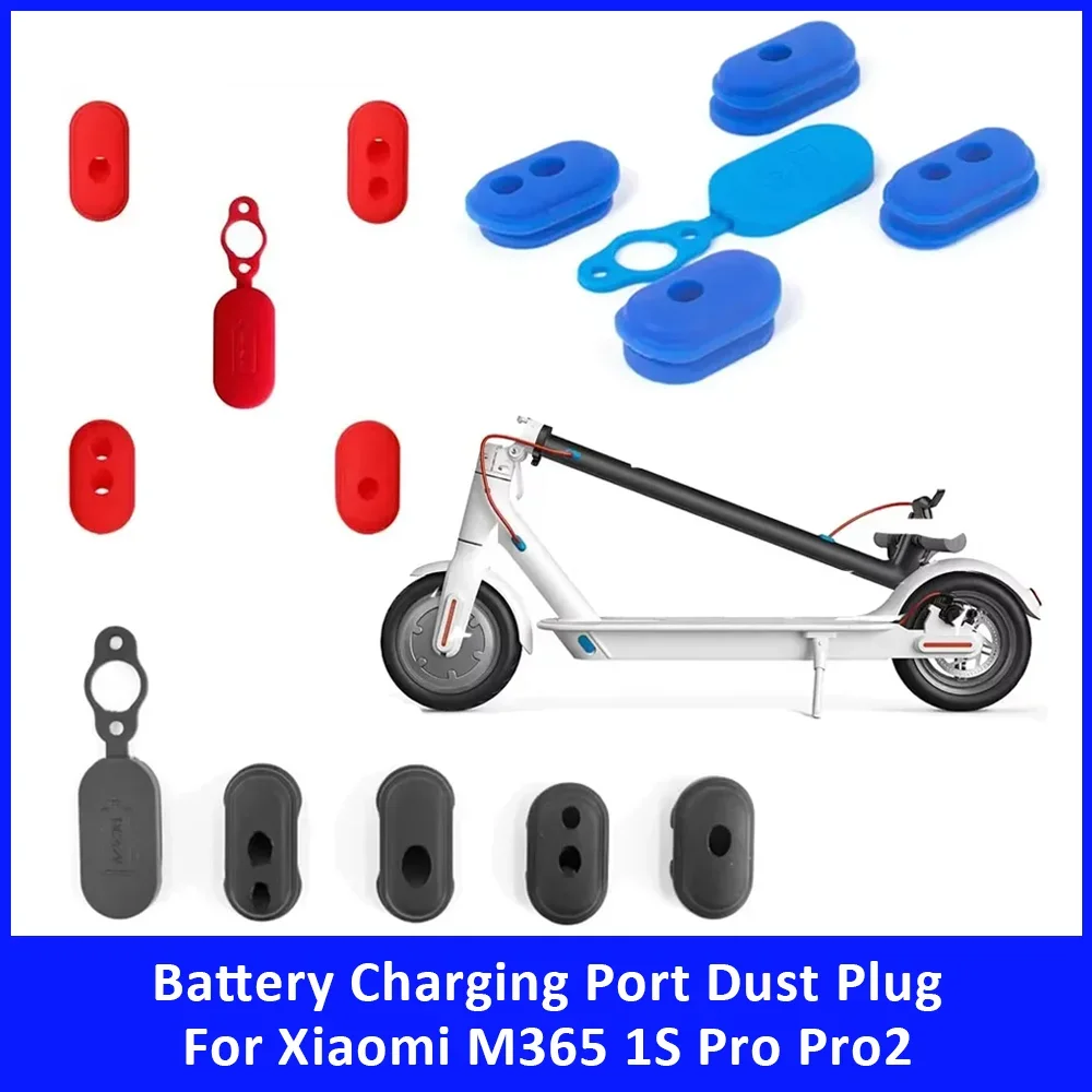 

Battery Charging Port Dust Plug for Xiaomi M365 Pro Pro2 1S Electric Scooter Line Rubber Silicone Sleeve Charge Plugs Port Cover