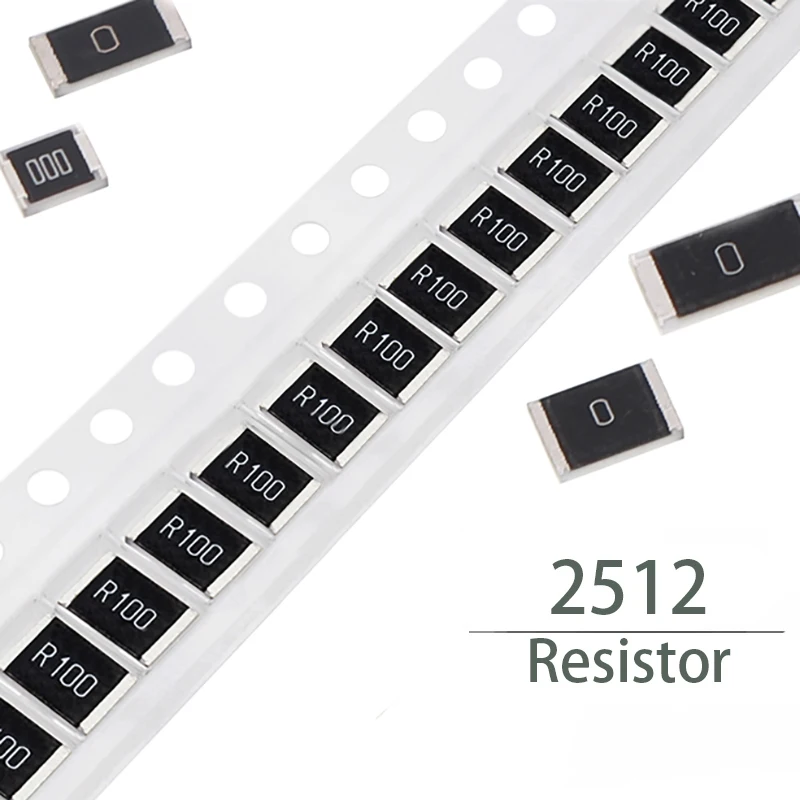 100Pcs 2512 SMD chip fixed resistor 1W 1% 50Pcs 2512 SMD chip fixed resistor 0R 0.001R 0.005R 0.01R 0.05R 0.1R 0.33R 0.5R 1R 10R