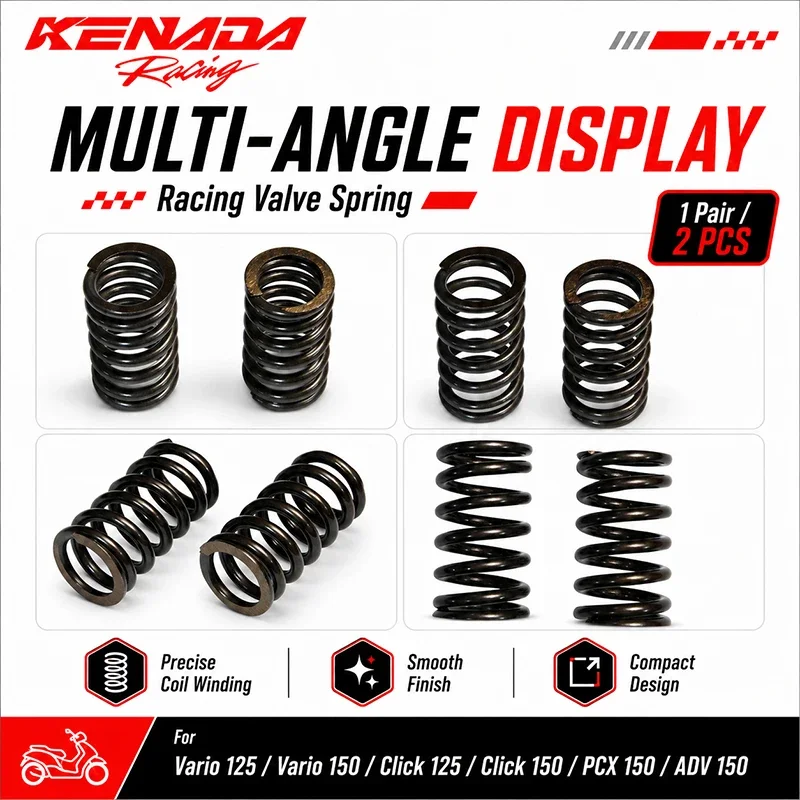 KENADA RACING Valve Spring Performance Medium Hard Kompetisi For Vario / Click 125 /150 PCX / ADV 150