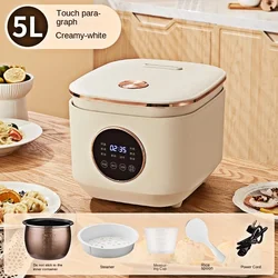 Quality Multifunctional Rice Cooker 5L Large Capacity 110V USA Regulations Household Reservation Non-stick Smart Rice Cookers