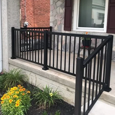 Wholesale DIY Easy Installation Custom Any Material Railing System Stainless Aluminum For Outdoor Balcony Deck  Accessories view 4