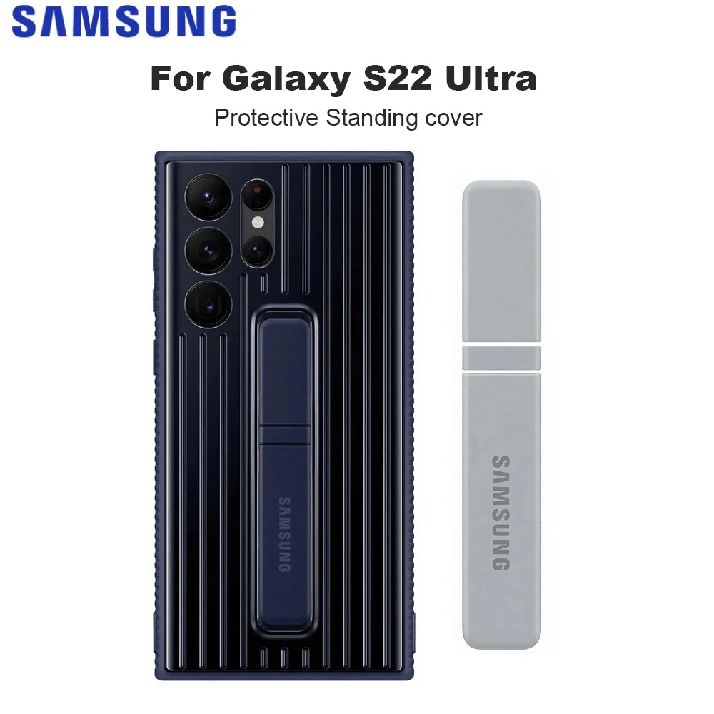 Original  Galaxy S22 Ultra Protective Standing Cover For Samsung Galaxy S22Ultra High quality Phone Standing Cover