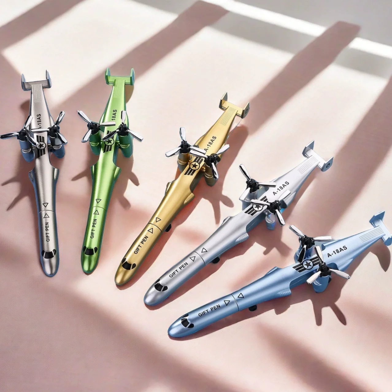 1-teiliger Modellstift: Signierstift im Autoraketen-/Kampfflugjet-/Hubschrauber-Design, Kugelschreiber, Stressabbau-Stift, simulierter Modelstift