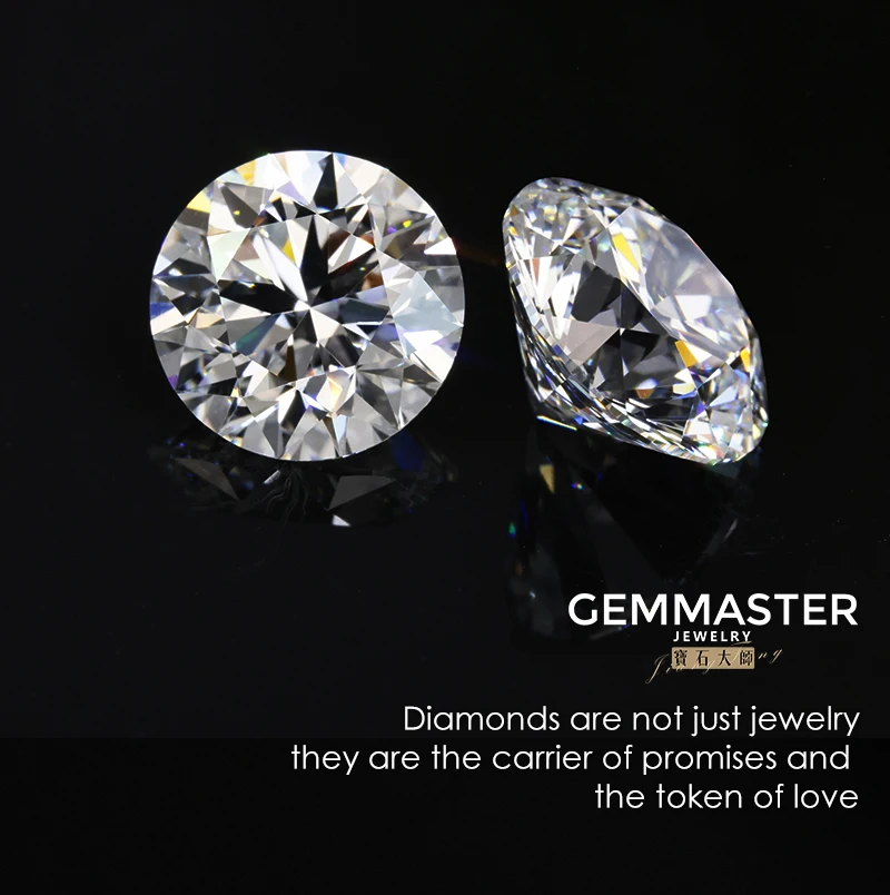 IGI GIA Lab Diamond VVS VS 0.5ct 1ct 3ct 5ct Loose Diamond Round Brilliant Cut 100% Real Lab Grown Diamond CVD HPHT