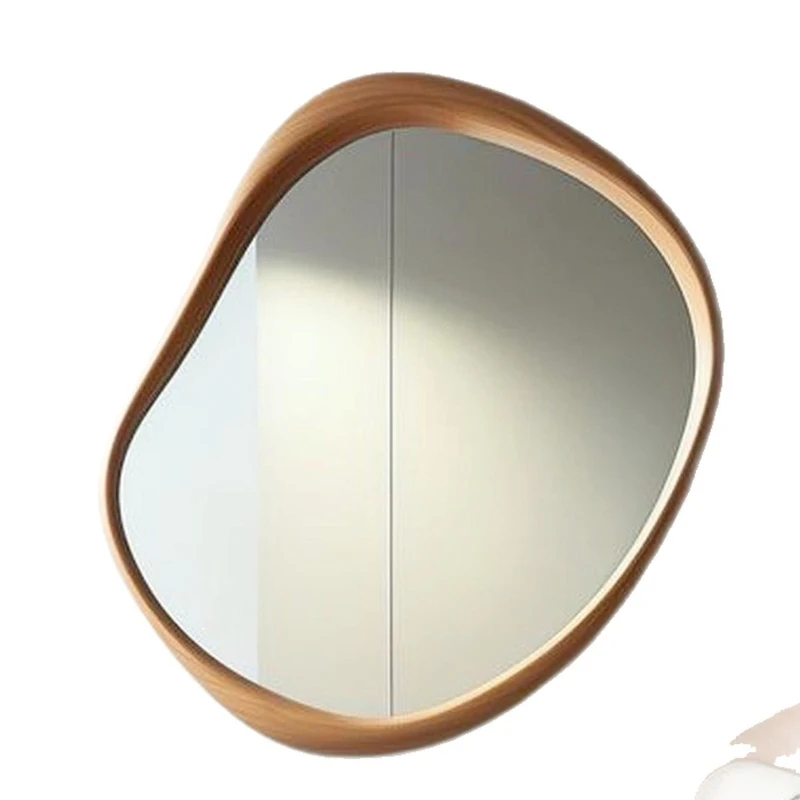 

household wall-mounted porch mirror special-shaped full-length mirror home wall-mounted decorative mirror