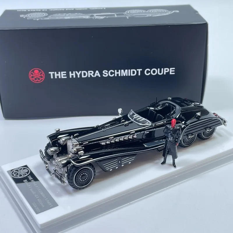 Picture 6: WM 1:64 Scale Diecast Alloy Car Model New Hydra Schmidt V16 Sports Car Exquisite Fine Detailed Collectible Replica Perfect Gift