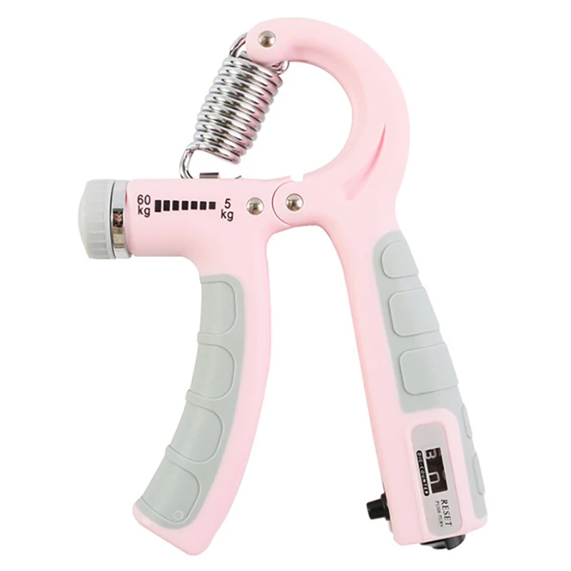 5-60kg Adjustable Hand Grip Strengthener Hand Grip Trainer With Counter Wrist Forearm And Hand Exerciser For Muscle Building
