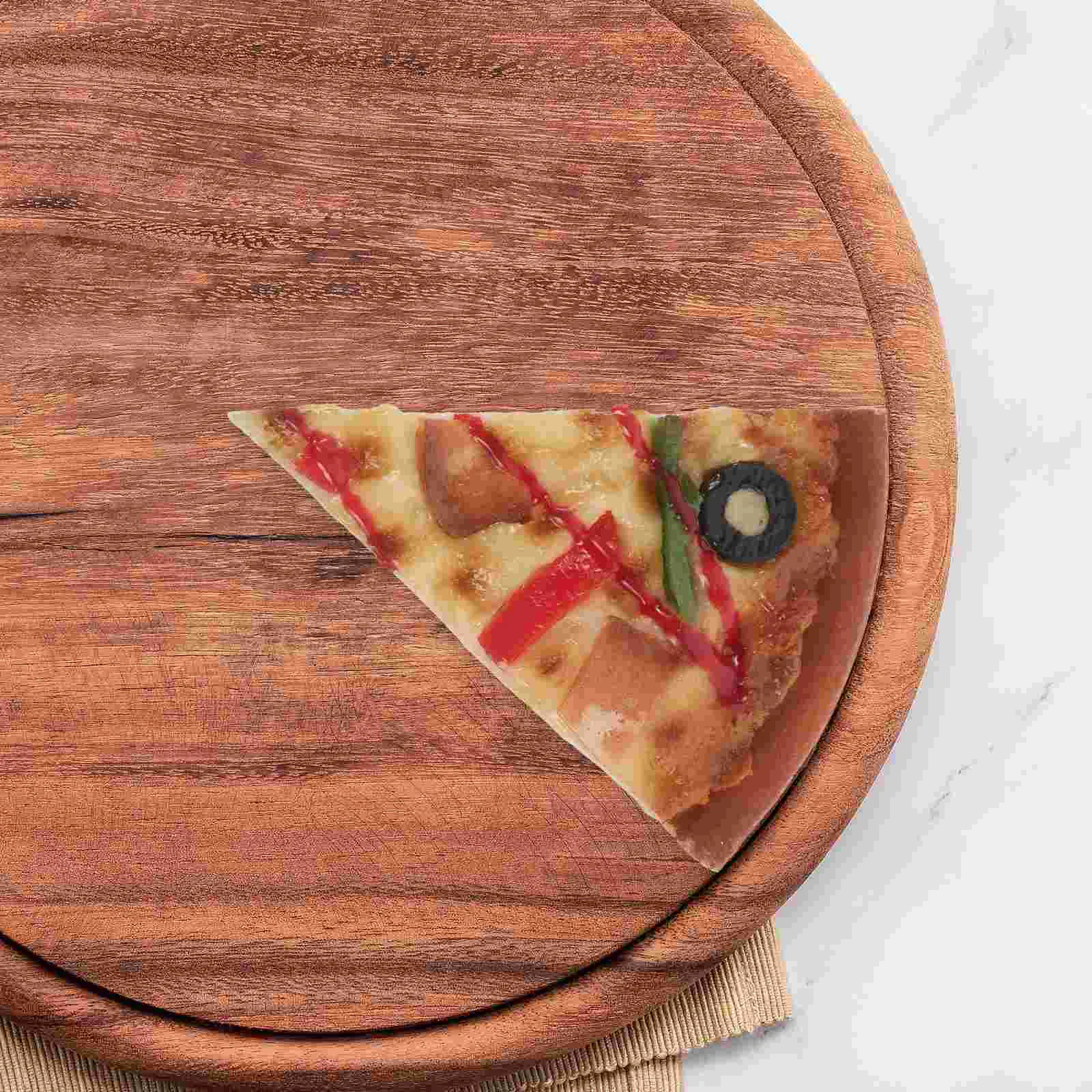 Pizza Model Party Decoration Slow Rebound Home Photography Props Play Food Dog Toy