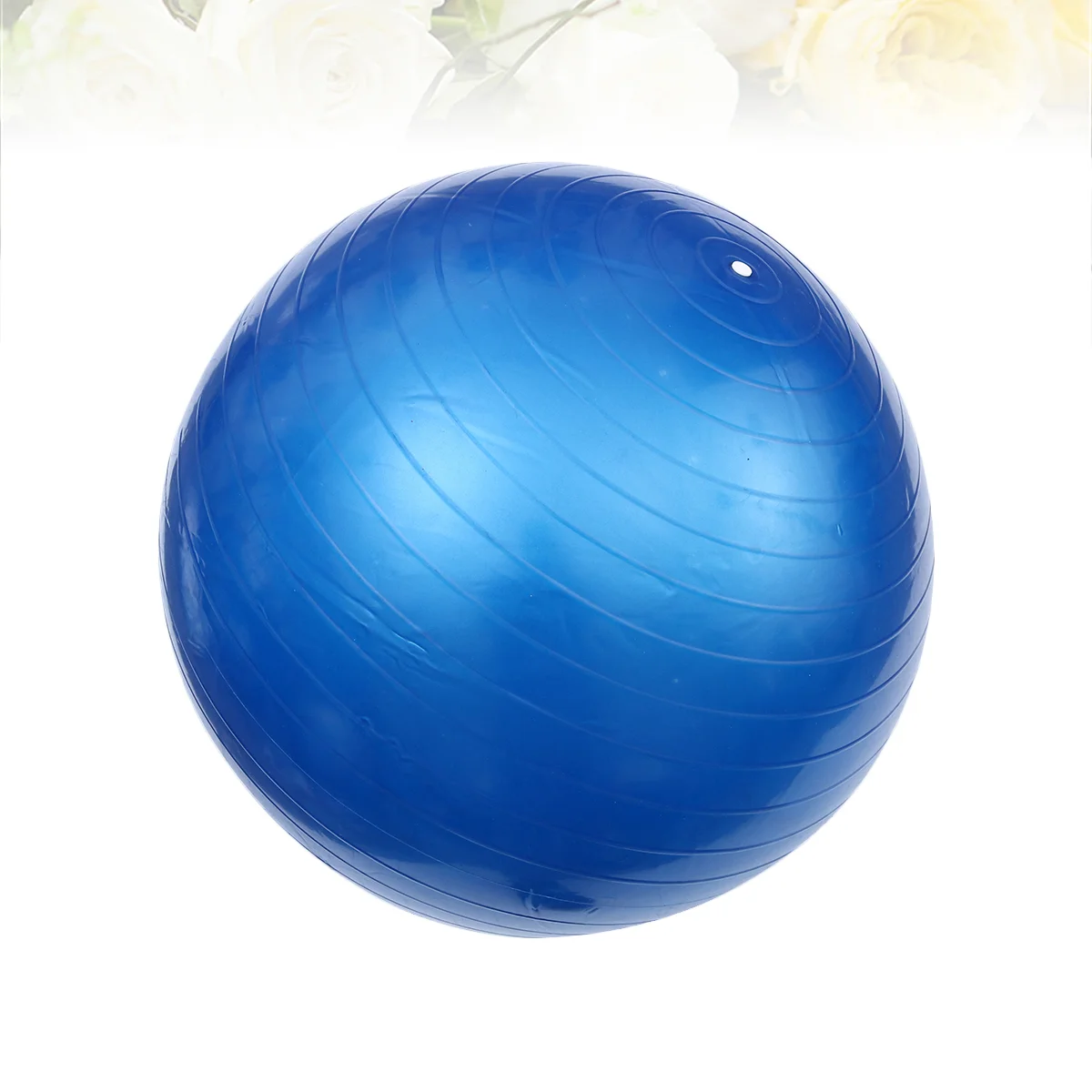 

1 Pc 600g Pilates Yoga Auxiliary Ball Thicken PVC Explosion-proof Exercise Ball Flexible Balance Ball for Stability Exercise Tra