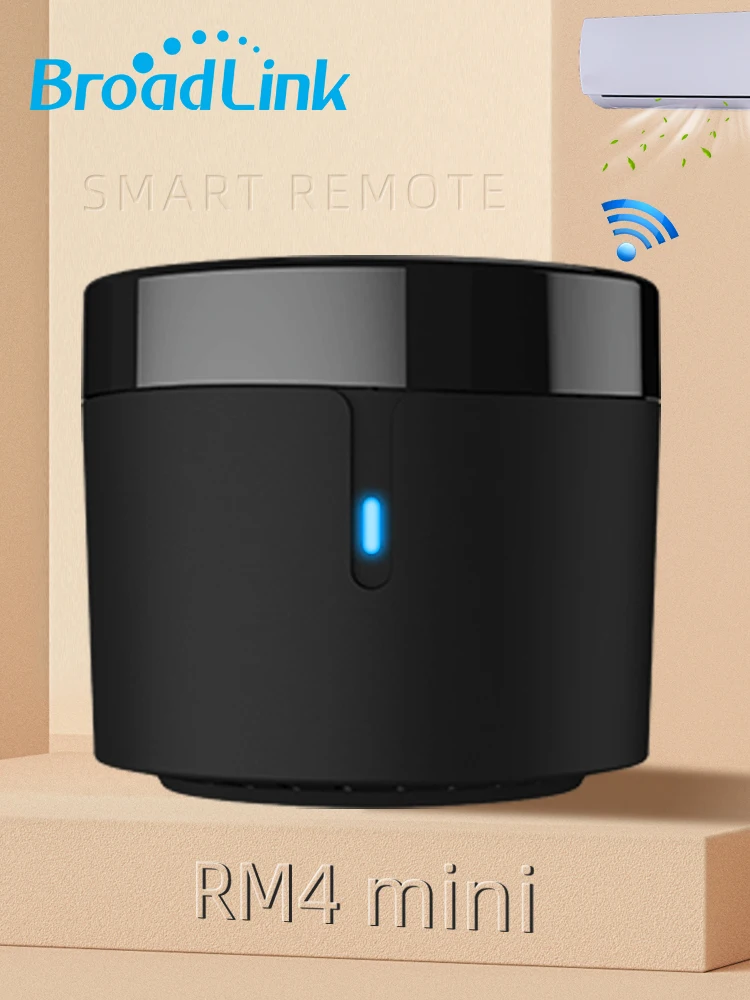 Oryginalny pilot zdalnego sterowania IR Broadlink RM4 Mini Wifi Uniwersalny Kontroler Inteligentny Przełącznik Czujnik HTS2 Kompatybilny z Alexa Google Home Assistant — zdjęcie produktu 7