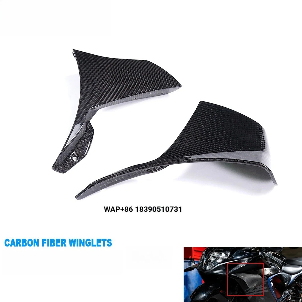 100%  3K Dry Carbon Fiber Parts Accessories Motorcycle Carbon Fibre Wings Winglets for Gen 3 GSX1300R 2022+