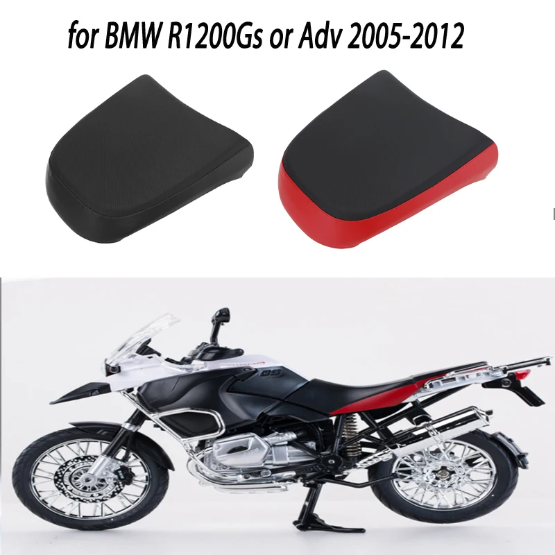 Motorcycle Back Seat Cushion fits for BMW R1200Gs or Adv 2005-2012  year Passenger  Pillion Pad Soft comfort protection